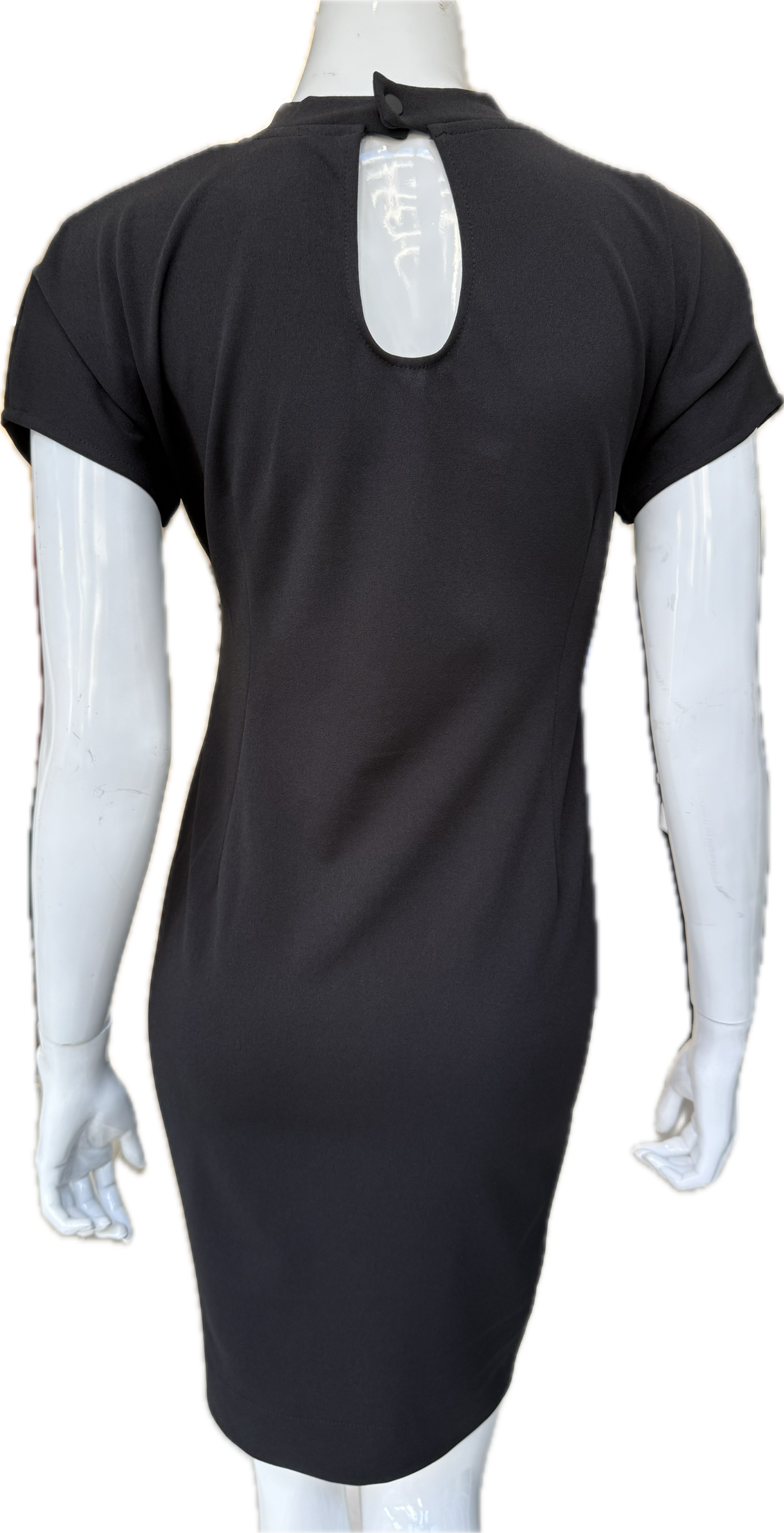 UR Black Stretch Crepe Dress