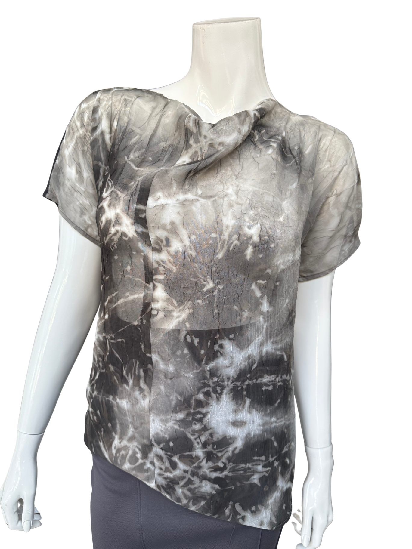 UR Crinkle Chiffon Blouse