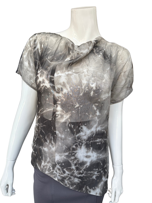 UR Crinkle Chiffon Blouse