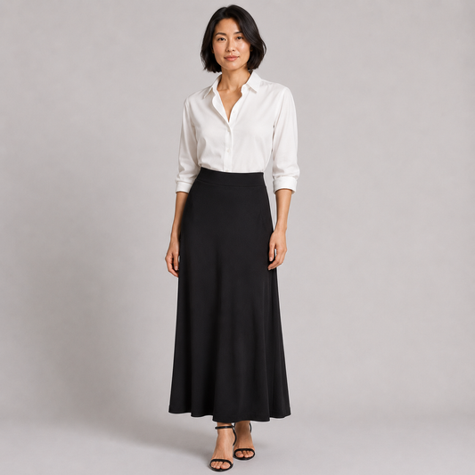 A-Line Maxi Skirt