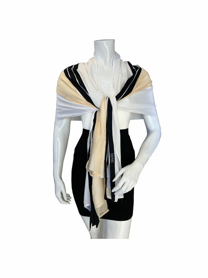 Double Layer Silk Scarf