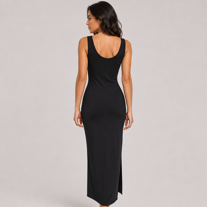 Fitted Maxi Dress