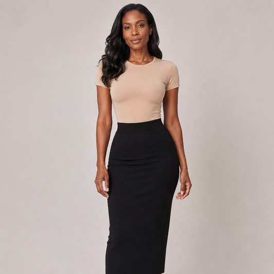 Fitted Maxi Skirt