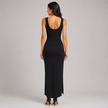 Fitted Maxi Dress