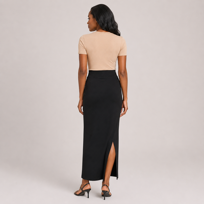 Fitted Maxi Skirt