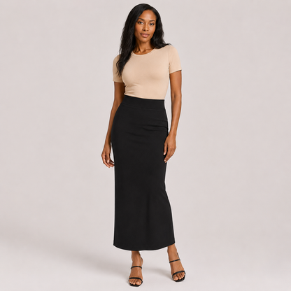 Fitted Maxi Skirt
