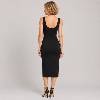 Fitted Midi Dress