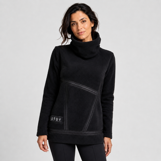 Fleece Sweater with Logo