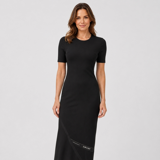 Maxi T-Shirt Dress with Logo