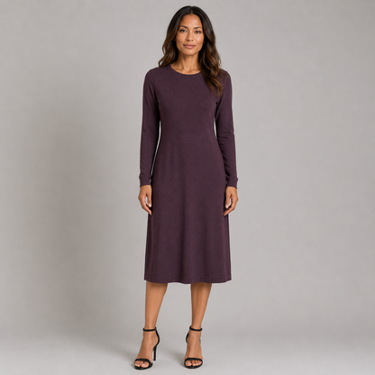 Loose W/S Midi Dress